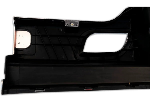 Bumper Corner With Fog Hole Plastic Chrome Passenger Kenworth T680