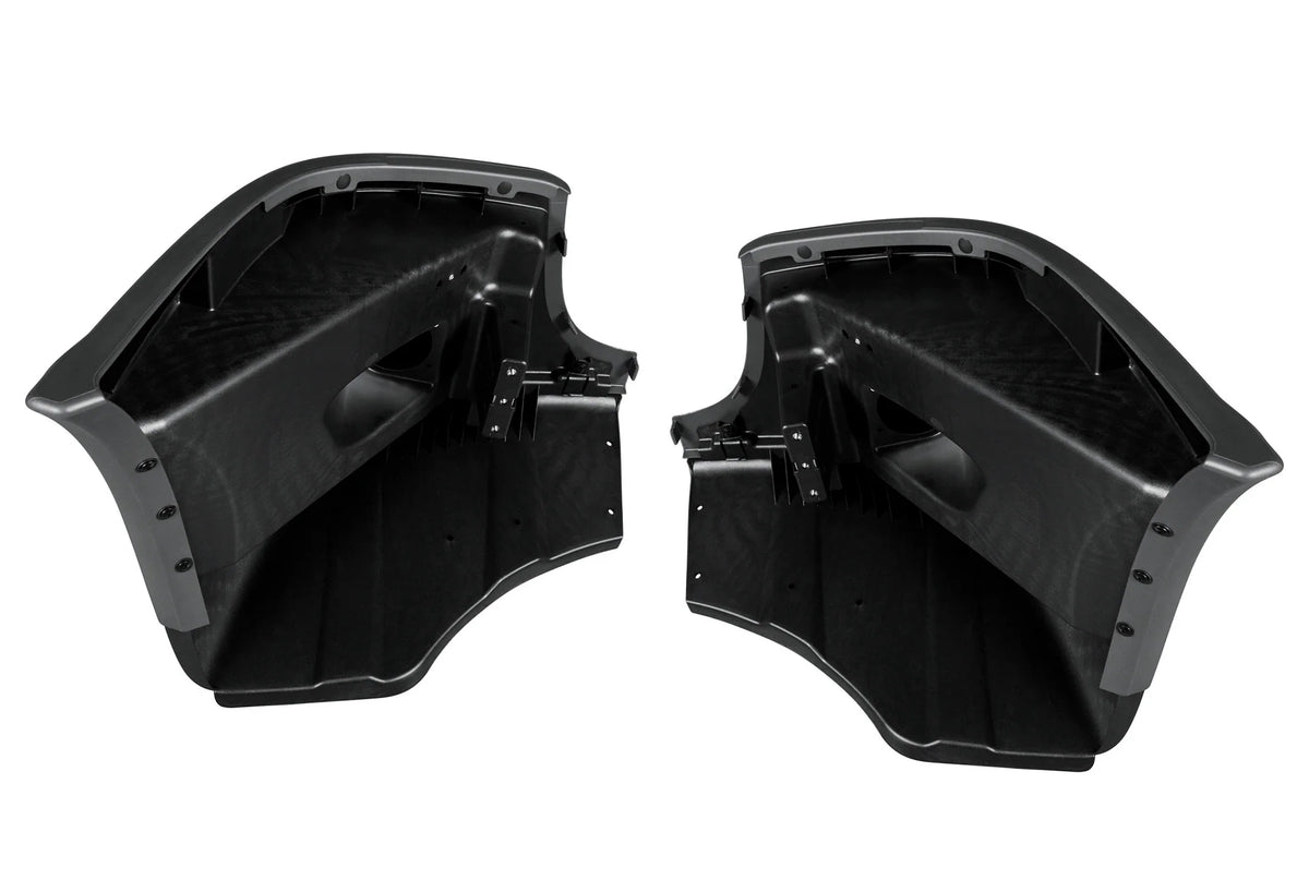 Bumper Corners Outer and Inner No Fog Holes Set 2008-2017 Freightliner Cascadia 125 113