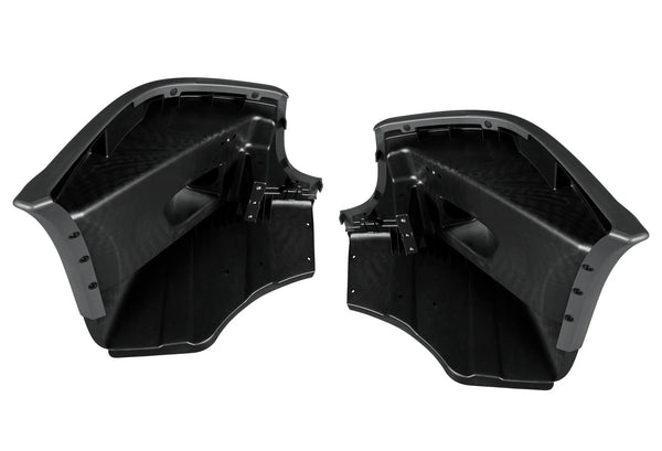 Bumper Corners Outer and Inner No Fog Holes Set 2008-2017 Freightliner Cascadia 125 113