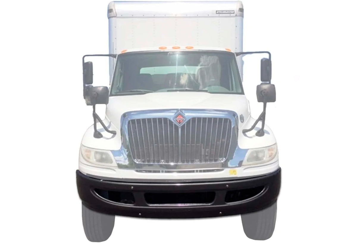 Bumper Two Holes Black Steel 2002+ International Durastar