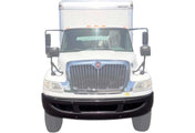 Bumper Two Holes Black Steel 2002+ International Durastar