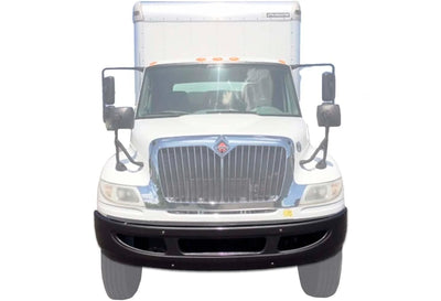 Bumper Two Holes Black Steel 2002+ International Durastar