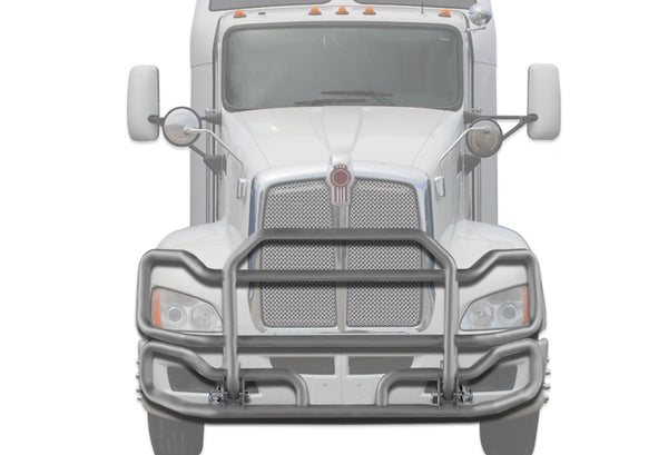 Front Grey Grille Guard Large Kenworth T660