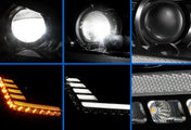 Headlight LED Black Passenger 2022+ Peterbilt new 579