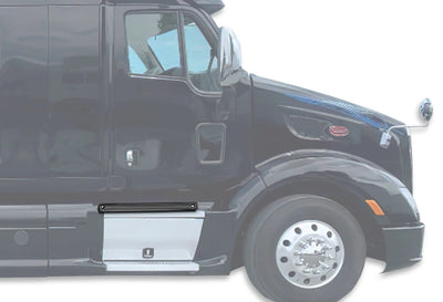 Above Box Skirt Battery Cover Right Passenger Side For Peterbilt 587 387 - 