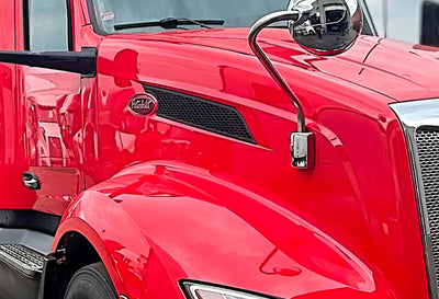 Side Grille Air Intake Screen Passenger Black 2022+ Peterbilt 579