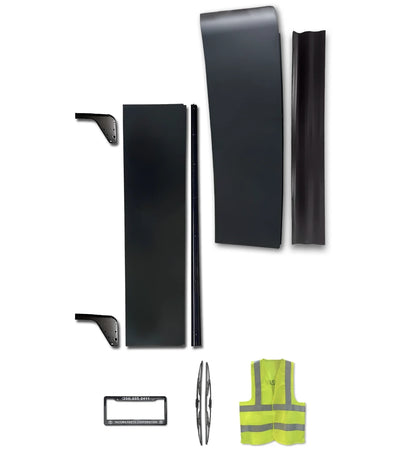Cabin Lower and Upper Sleeper Fairings w/ Upper Extension Driver 2022+ Kenworth T680 Next Gen