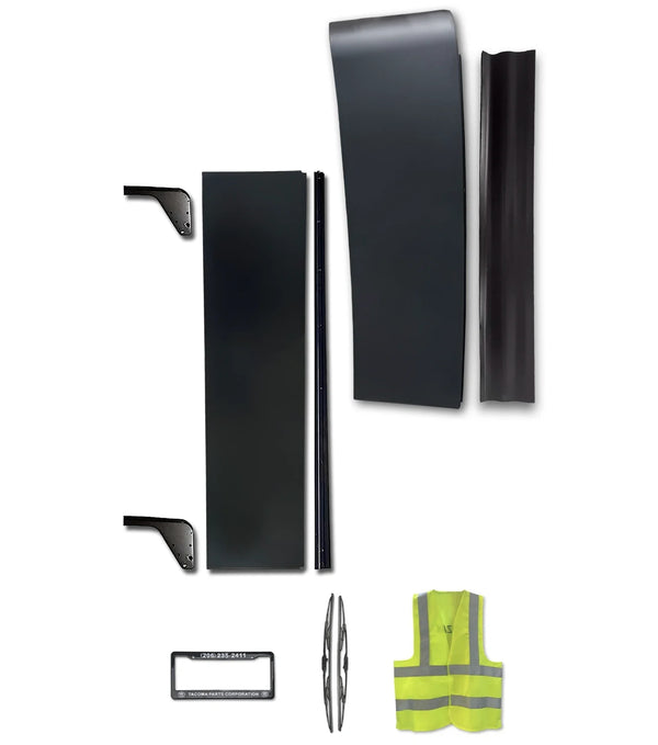 Cabin Lower and Upper Sleeper Fairings w/ Upper Extension Driver 2022+ Kenworth T680 Next Gen