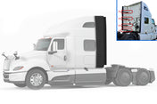Top & Lower Fairing Cab Panels w/Extenders & w/Brackets Driver International LT625