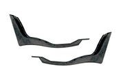 Top Wind Fairings Cab Panels w/Extenders & w/Brackets Set International LT625