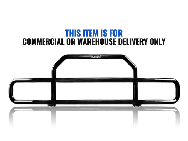 Front Grille Guard Black International LT LT625 (Plastic Bumper)