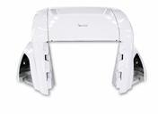 Hood Shell Fiberglass w/ with Turn Marker Lights 2018+ Volvo VNL