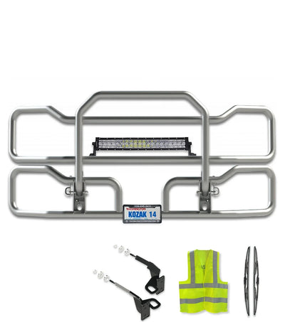 Front Grille Guard Chrome 2018+ Freightliner Cascadia 126 116