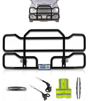 Front Grille Guard Black 2018+ Freightliner Cascadia 126 116