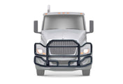 Front Grille Guard Large Black International LT LT625 (plastic bumper)
