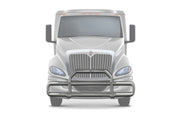 Front Grille Guard Chrome International RH (Plastic Bumper)