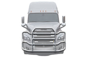 Grille Guard Large Chrome with Lights 2018+ Freightliner Cascadia 126 116