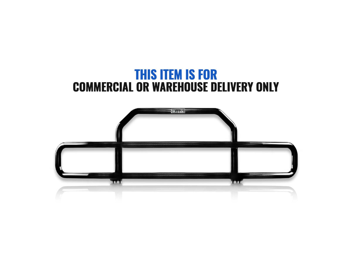 Front Grille Bumper Guard Black 2022+ Peterbilt 579 No Fog