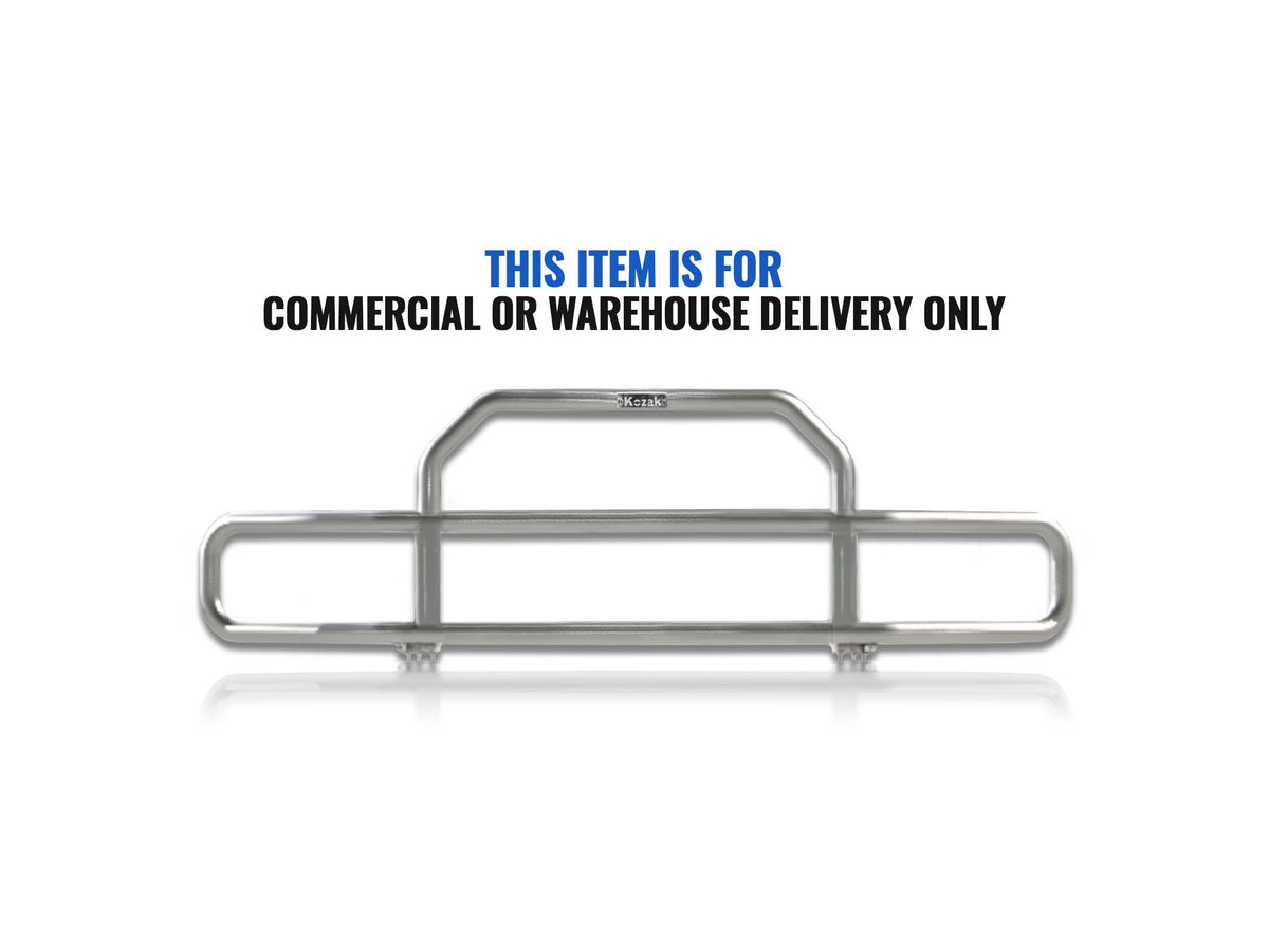 Front Grille Guard with Lights Chrome 2018+ Freightliner Cascadia 126 116