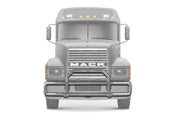 Grille Guard Front Chrome with Lights 2004+ Mack CH Set-Back