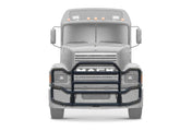 Grille Guard Large Black with Lights 2004+ Mack CH Set-Back