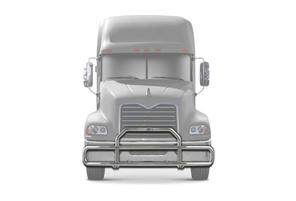 Grille Guard with Lights Chrome 1999-2003 Mack CX