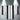 Top and Bottom Cabin Fairings w/ Stripe Narrow Version Set 2008-2017 Freightliner Cascadia