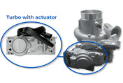 Turbo with actuator HE451V Turbocharger 2882111 Cummins ISX Engine