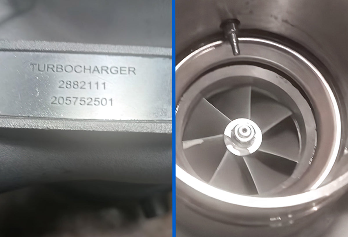 Turbo with actuator HE451V Turbocharger 2882111 Cummins ISX Engine