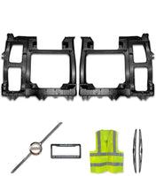 Large Inner Supports for The Rear Step Fairings Set 2018+ Volvo VNL