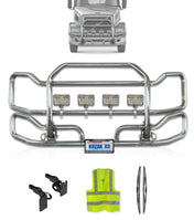 Front Grille Guard Large Chrome 1999-2003 Volvo VNL