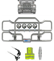Front Grille Guard Chrome 2023+ Western Star 57X Set-Back