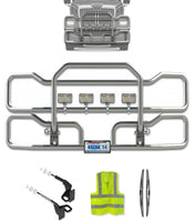 Front Grille Guard Chrome 2023+ Western Star 57X Set-Back