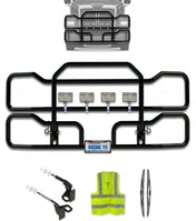 Front Grille Guard Black 2023+ Western Star 57X Set-Back