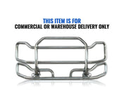 Front Grille Guard Large Chrome 2004+ Mack CH Set-Back