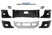 Bumper Set with Fog Light Holes 6 Pcs Includes 2 Pcs Fog Light 2008-2017 Freightliner Cascadia 125 113