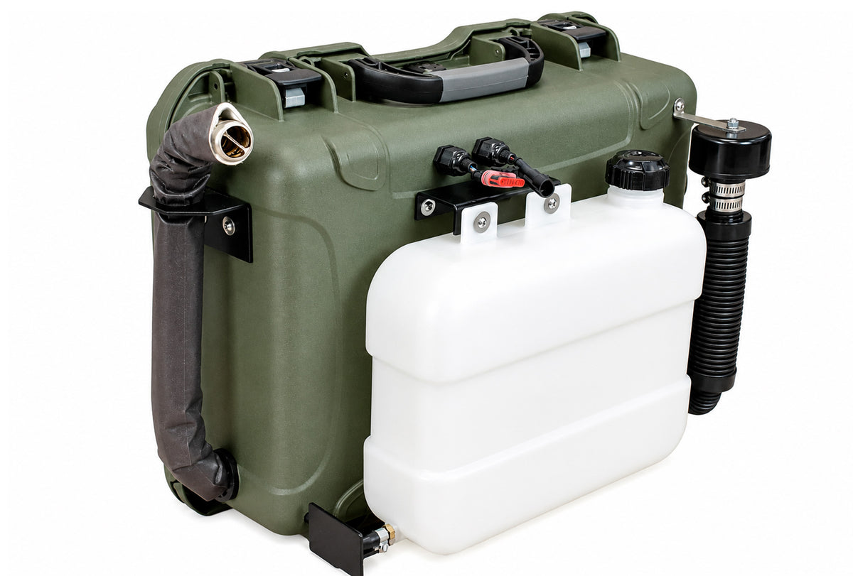 AUTOTERM (Planar) 2D-12V Portable Diesel Air Heater with PU-5 Military Green