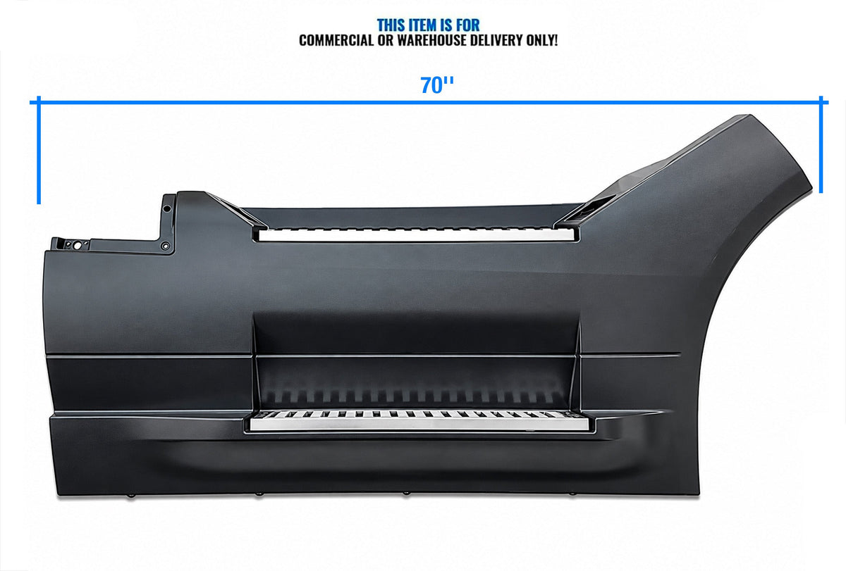 Panel de carenado delantero de 70" con escalones, lado del pasajero, Volvo VNL 2018+