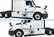 Side Radar Covers Set 2018-2024 Freightliner Cascadia