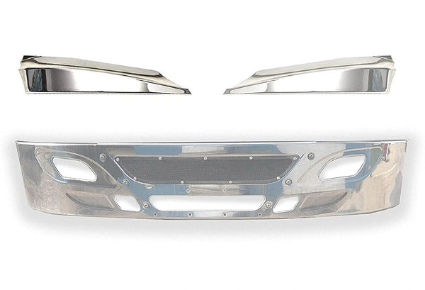 Kozak International Prostar Bumper Corner Right (Passenger Side) Plastic Chrome - Tacoma Parts Corporation
