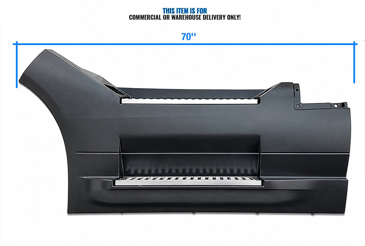 70" Fairing Panel Front w/ Steps Driver 2018+ Volvo VNL