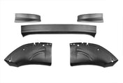 Bumper Extension Center & Extensions w/Air Dam Bumper Covers Full Set 2022+ Peterbilt 579