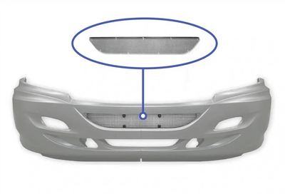 KOZAK Bumper Net Lower Grille Screen For International Prostar 2008+ Trucks PLUS Logo and Vest
