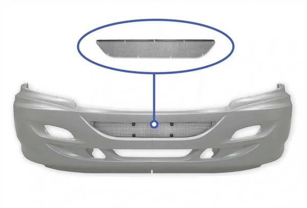KOZAK Bumper Net Lower Grille Screen For International Prostar 2008+ Trucks PLUS Logo and Vest