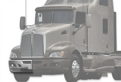 Kozak Chrome Plastic Bumper Extension Corner Right (Passenger Side) for Kenworth T660 - Tacoma Parts Corporation