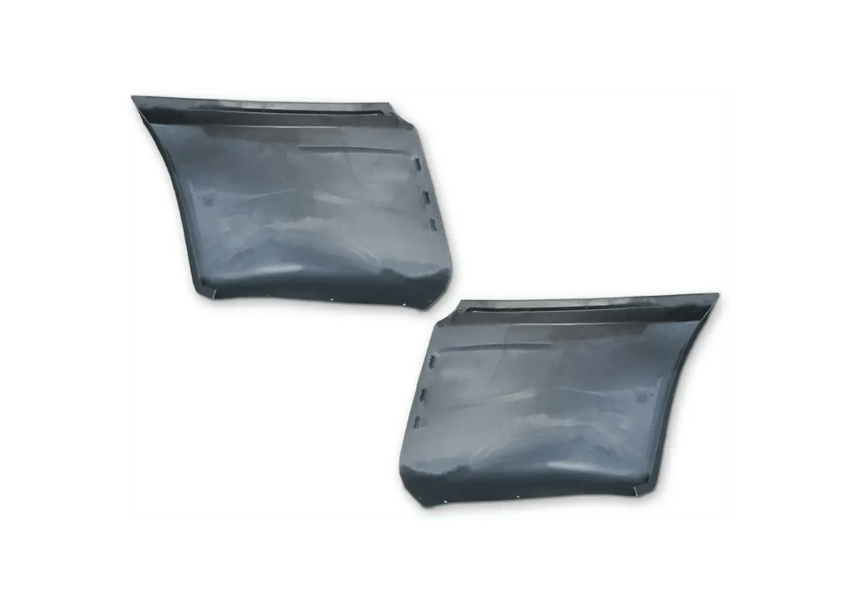 Kozak Plastic Outer Bumper End Corner Extension Pair Set for International LT625 - Tacoma Parts Corporation