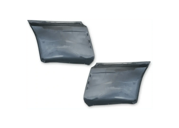 Kozak Plastic Outer Bumper End Corner Extension Pair Set for International LT625 - Tacoma Parts Corporation