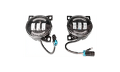 Kozak Performance High Power Black Housing LED Projector Fog Light Lamp Pair Set for Kenworth T660 & Peterbilt 579/578 - Tacoma Parts Corporation
