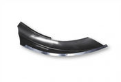 KOZAK Replacement Bumper Black Corner Left (Driver) Side For International Prostar Semi Truck PLUS International Logo Emblem, 2x Rear lights, 2x22" Windshield wipers, License Plate Frame and Vest