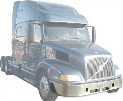 Kozak Steel Chrome Aero Bumper 12” For Volvo VNL T64 2000 1996-2003 - Tacoma Parts Corporation